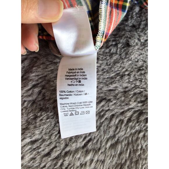 Crewcuts J. Crew Girls Plaid Ruffle Skirt in Snowy Stewart Tartan Multicolor XL - Picture 6 of 9